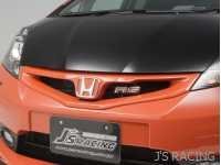J’s Racing｜GE8 フィット RS 後期｜フロントグリル｜エアロ Amazon | J'S RACING GE8後期RS専用 フロントスポーツグリル タイプS